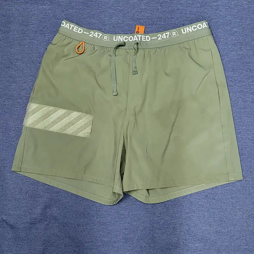 [BUNJANG] Uncoated247 Poseidon Short Pants Khaki (M) / 언코티드247 포세이돈 숏 팬츠(반바지) 카키색 (M)
