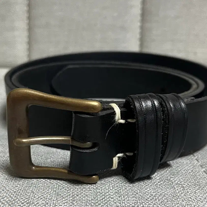 [BUNJANG] WAREHOUSE LOT6041 Slim Belt Black / (WAREHOUSE)웨어하우스 LOT6041 슬림 벨트
