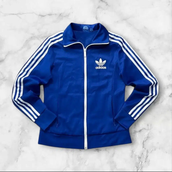[BUNJANG] Adidas Europa Blue Track Jacket Women's Size 95 / 아디다스 유로파 여자 블루 집업95