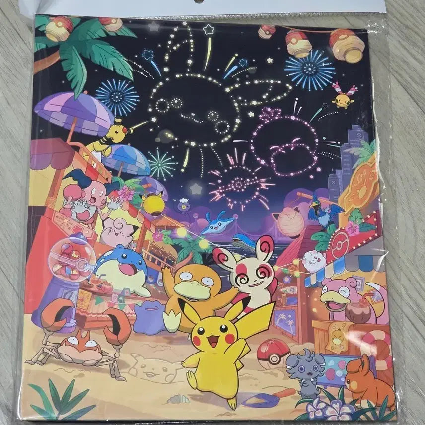 [BUNJANG] Pokemon Busan Pop-up 'Fireworks' Collection File / 포켓몬 부산 팝업 - <불꽃놀이> 컬렉션 파일