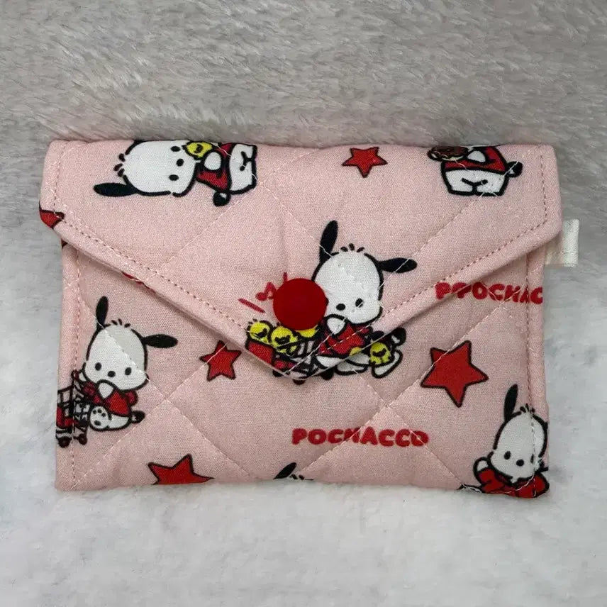 [BUNJANG] Sanrio Pochacco Handmade Snap Button Wallet / 산리오 포차코 핸드메이드 지갑 똑딱이 판매합니다