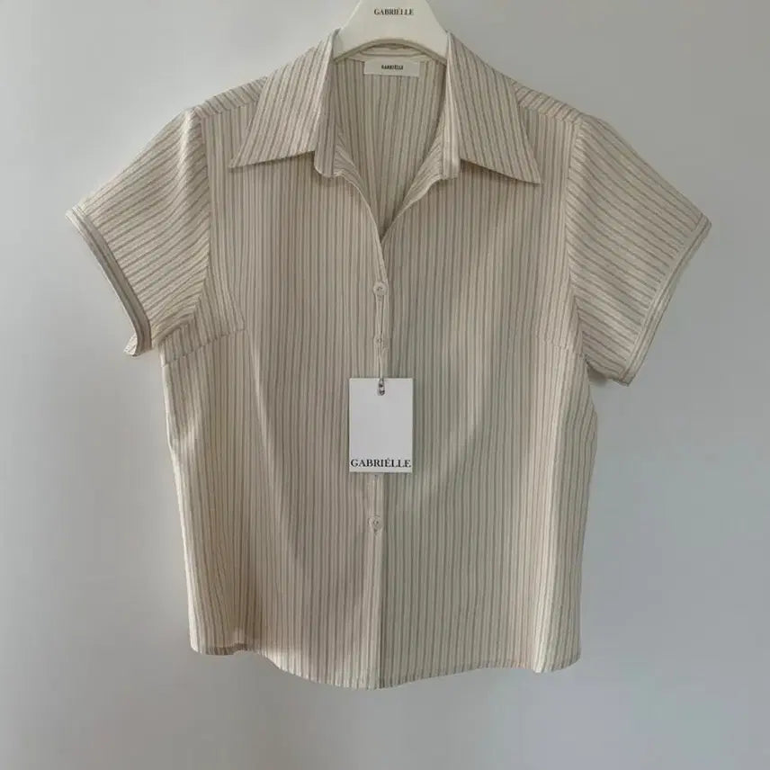 [BUNJANG] Gabrielle Montaigne Summer Blouse Shirt / [새상품] 가브리엘 몬테네 블라우스 셔츠 남방 여름 옷