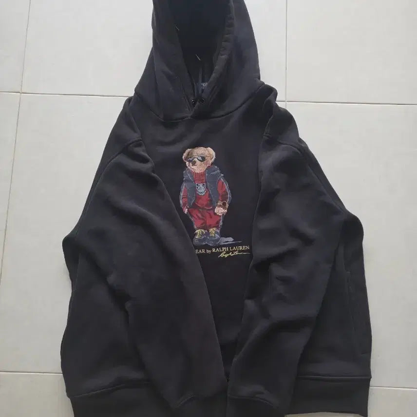 [BUNJANG] Polo Ralph Lauren Bear Hoodie XL / 폴로 랄프로렌 베어 후드티 XL