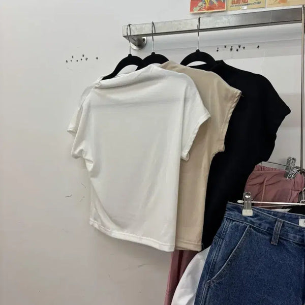 [BUNJANG] New Item Half-Neck T-shirt / [ 새상품 ] 반폴라 티셔츠