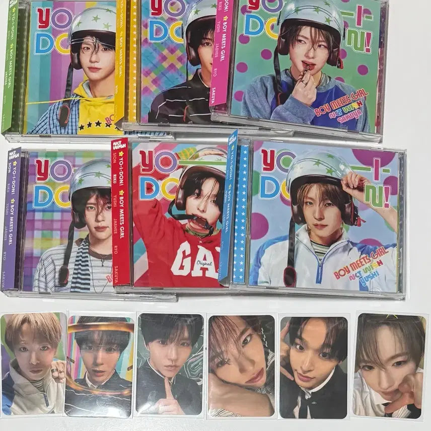 [BUNJANG] NCT WISH Yoizone Bomi Girl Group/Individual Opening Album Set (8 pcs) / 엔시티위시 요이돈 보밋걸 단체 개인반 개봉앨범 8장 양도