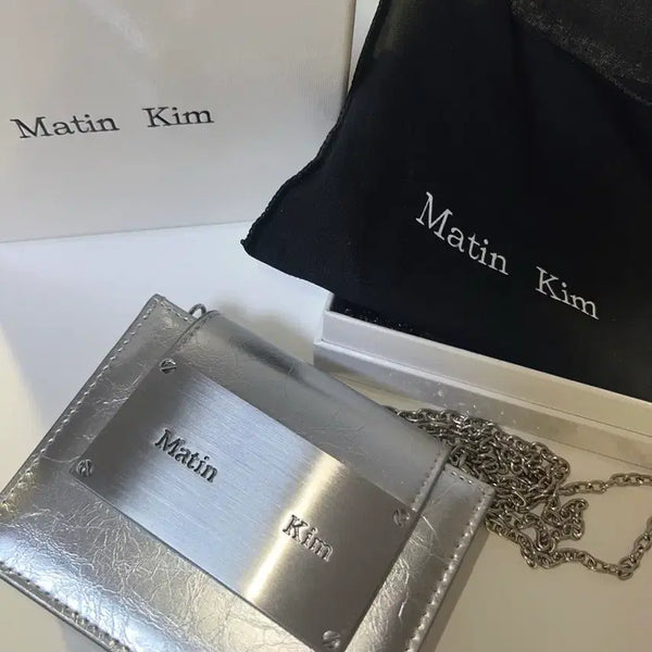 [BUNJANG] Matinkim Accordion Mini Bag Silver / 마뗑킴 아코디언 미니백 실버