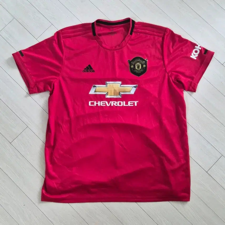 [BUNJANG] Adidas Manchester United Polyester Jersey 2XL / 아디다스 맨체스터 유나이티드 티셔츠