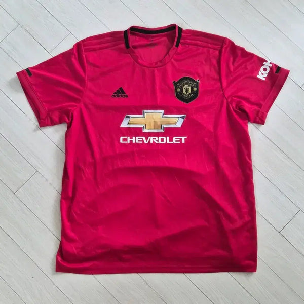 [BUNJANG] Adidas Manchester United Polyester Jersey 2XL / 아디다스 맨체스터 유나이티드 티셔츠