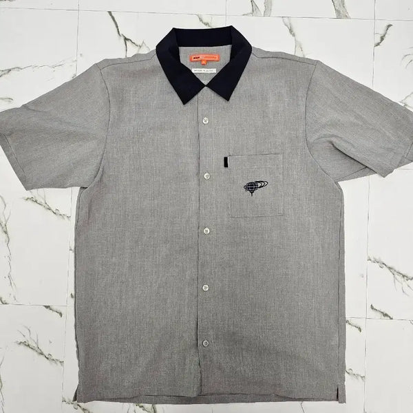 [BUNJANG] BEAMS GOLF Orange Label Short Sleeve Shirt / 빔스골프 오렌지라벨 반팔 셔츠