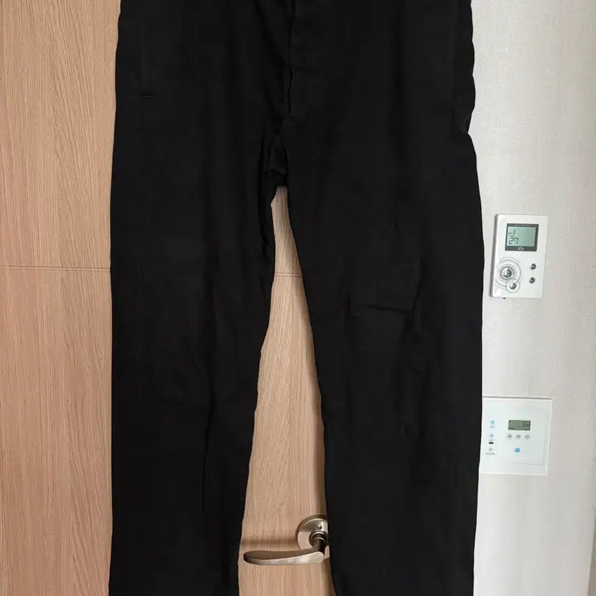 [BUNJANG] RRL Officer Chino Pants Black 34/32 / RRL 오피서 치노팬츠 (블랙, 34/32)