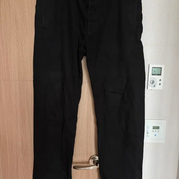 [BUNJANG] RRL Officer Chino Pants Black 34/32 / RRL 오피서 치노팬츠 (블랙, 34/32)
