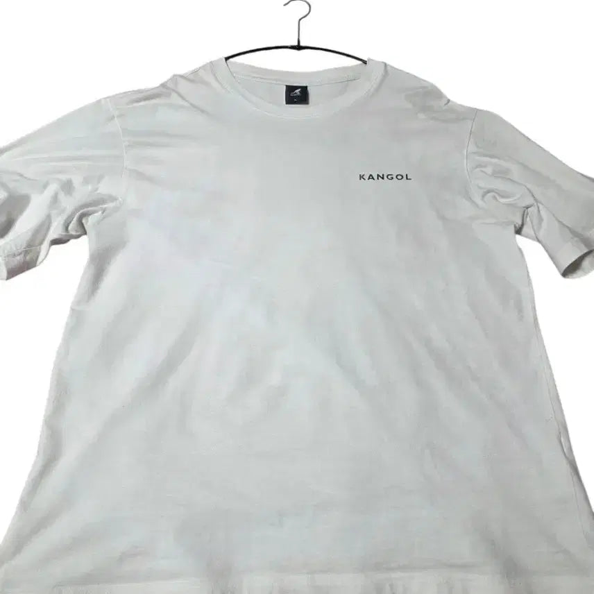 [BUNJANG] Kangol Symbol Back Logo T-shirt White XL / [XL/S급] 캉골(KANGOL) 심볼 백로고 반팔 티셔츠 화이트