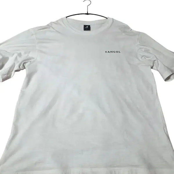 [BUNJANG] Kangol Symbol Back Logo T-shirt White XL / [XL/S급] 캉골(KANGOL) 심볼 백로고 반팔 티셔츠 화이트