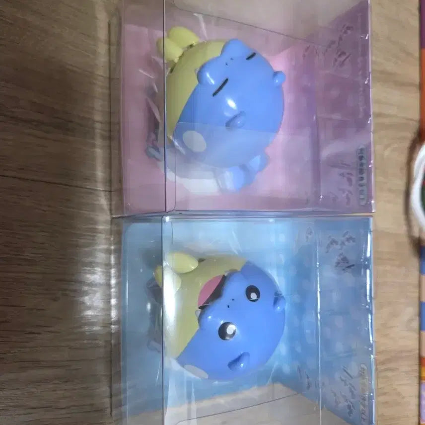 [BUNJANG] MoguMogu / Dygoleo / Two-Type Set / Figure / 모구모구 대굴레오 박수 포켓몬 피규어 2종 세트