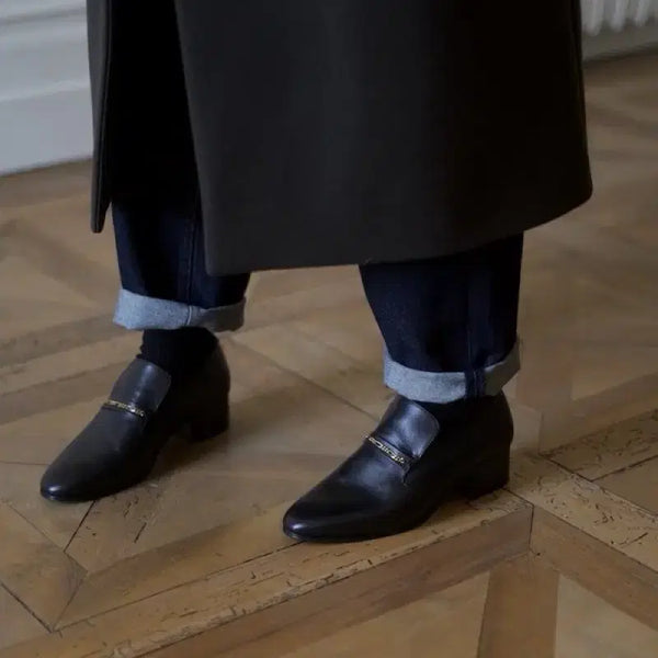 [BUNJANG] Anne Thomas Leather Loafers 37 / 프랑스 앤토마스 가죽 로퍼 37 페르마타