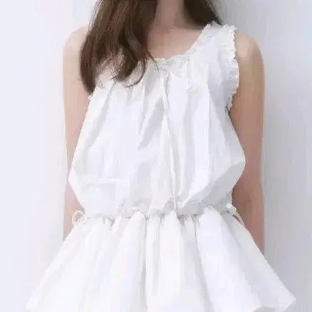 [BUNJANG] Thetis Cloud Frill Dress / 더티스 클라우드 프릴 원피스
