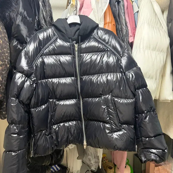 [BUNJANG] Juun.J Glossy Padded Jacket / 준지 유광 패딩 44,46