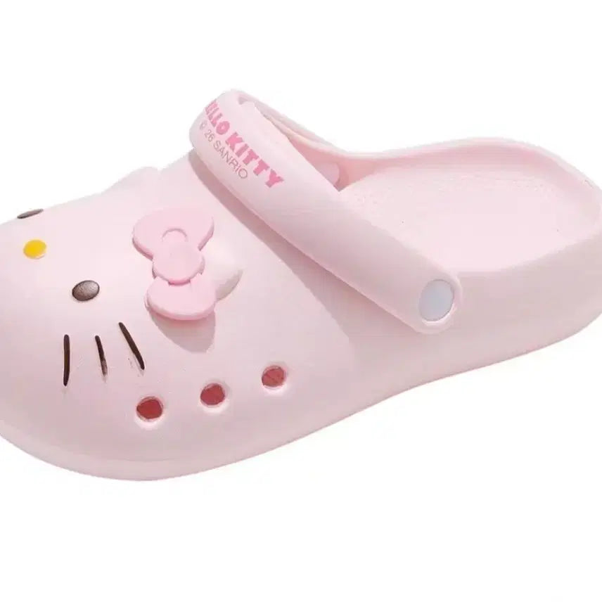 [BUNJANG] Sanrio Hello Kitty Pink Sandals Slippers / 산리오 헬로키티 핑크 샌들 슬리퍼