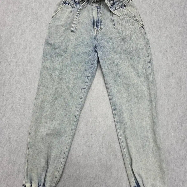 [BUNJANG] Egoist Women's Denim Jogger Pants Size 55 / 여성 55size 에고이스트 데님 조거 팬츠 데님바지