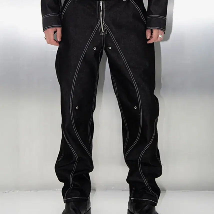 [BUNJANG] 51percent TUNNEL LINING TROUSER (DENIM) / 51percent TUNNEL LINING TROUSER (DENIM)