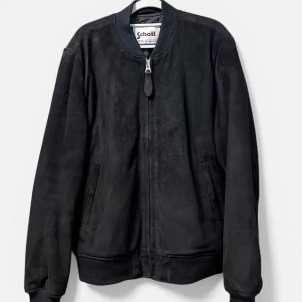 [BUNJANG] Schott Suede Bomber Jacket / Schott 쇼트 스웨이드 Bomber Jacket