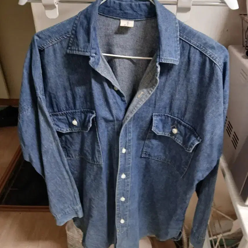[BUNJANG] Summer Denim Shirt / 여름 청 데님 셔츠