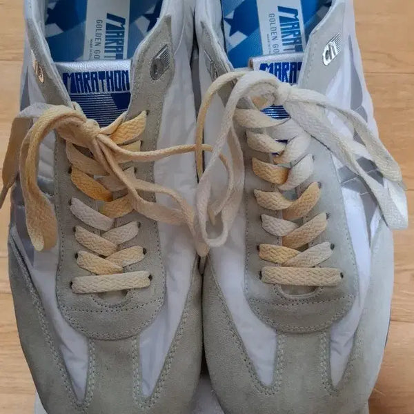 [BUNJANG] Golden Goose Marathon White Silver / 골든구스 마라톤 화이트 실버