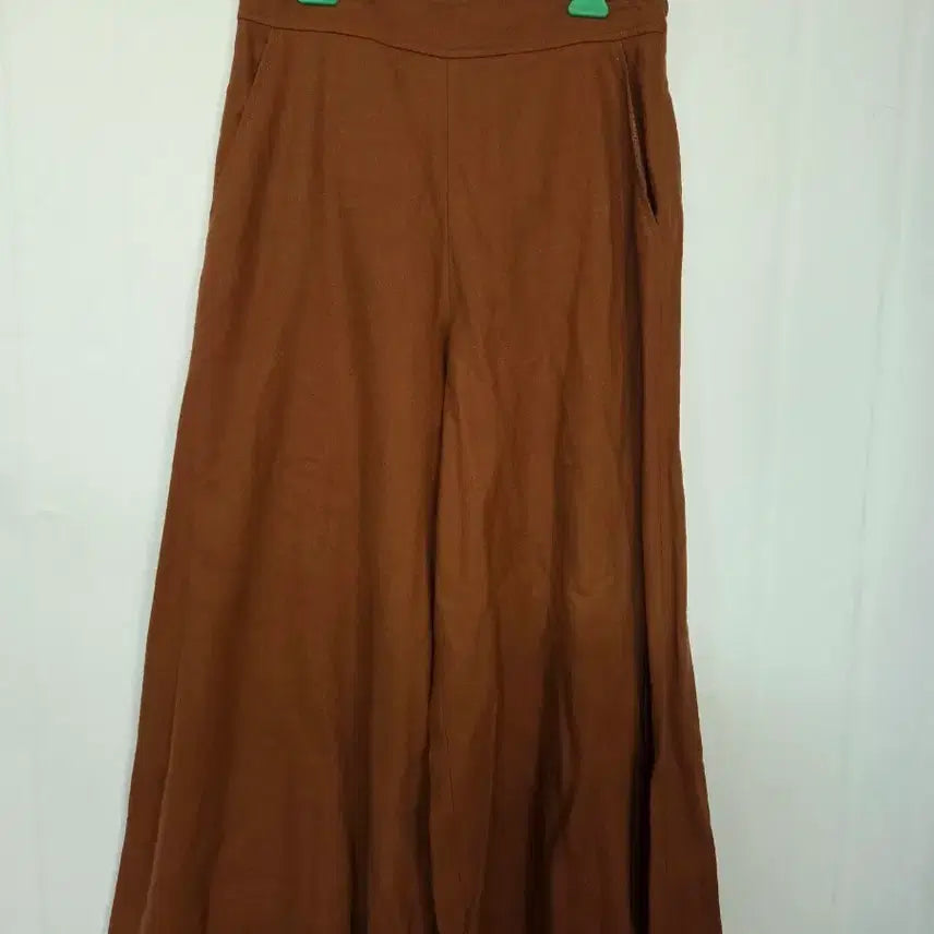 [BUNJANG] Juke Brown Wool Wide Pants / 쥬크 브라운 모직 와이드 팬츠 봉6