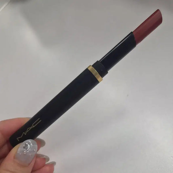[BUNJANG] MAC Powder Kiss Velvet Blur Slim Stick Lipstick - Coral Brown (893) / 새상품))맥 파우더 키스 벨벳 블러 슬림 스틱 893호