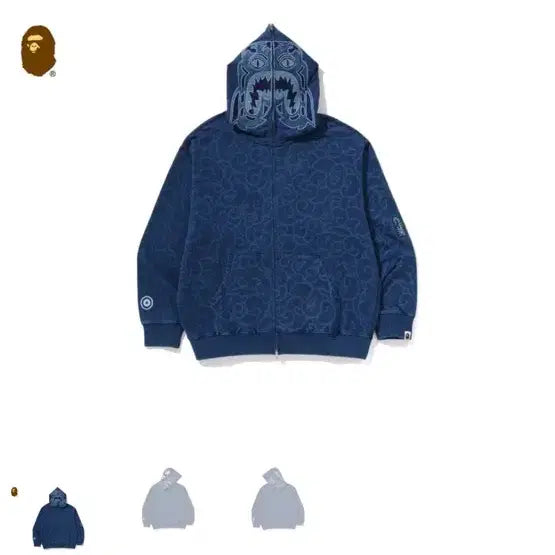 [BUNJANG] A Bathing Ape Cloud Camo Tiger Upcycled Relaxed Fit Full Zip Hoodie / 베이프 클라우드 카모 타이거 업사이클 릴렉스핏 풀 후드집업 CLOUD CAMO TIGER UPCYCLED RELAXED FIT FULL ZIP HOODIE