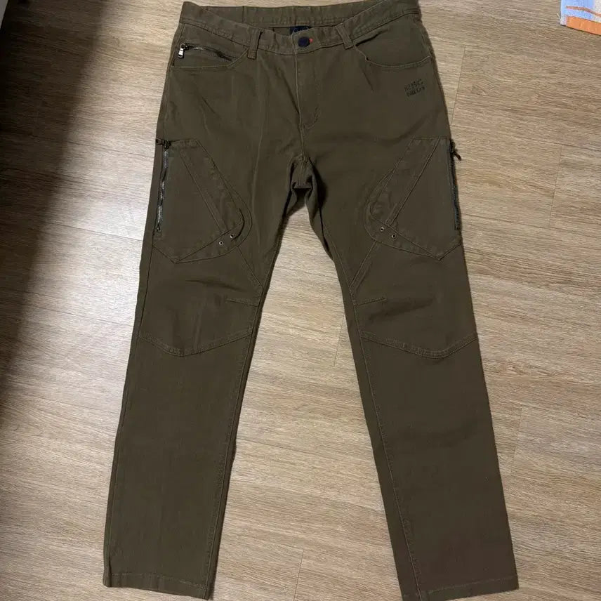[BUNJANG] Millet Men's Cotton Pants Khaki 34 Waist / 남성 밀레 면팬츠