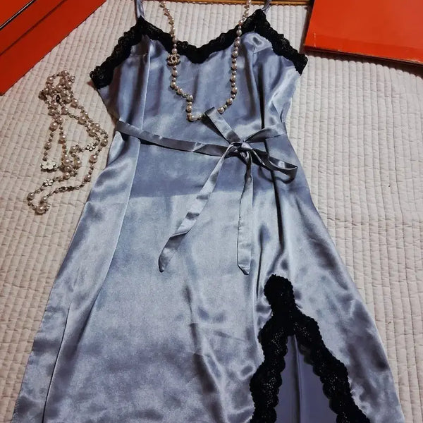 [BUNJANG] CLOU-O Silk Lace Mini Slip / CLOU-O 실크 레이스 미니슬립  새제품