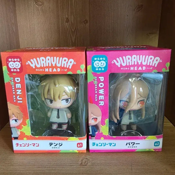 [BUNJANG] Chainsaw Man Yurayura Figure Power & Denji Bundle Set (Sealed) / 미개봉) 체인소맨 유라유라 피규어 파워/덴지 일괄