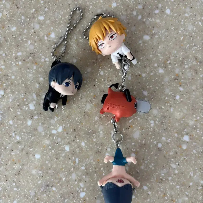 [BUNJANG] Chainsaw Man Gacha Bundle / 4개일괄/체인소맨 대롱가챠 데롱가챠 아키 덴지 포치타 빔