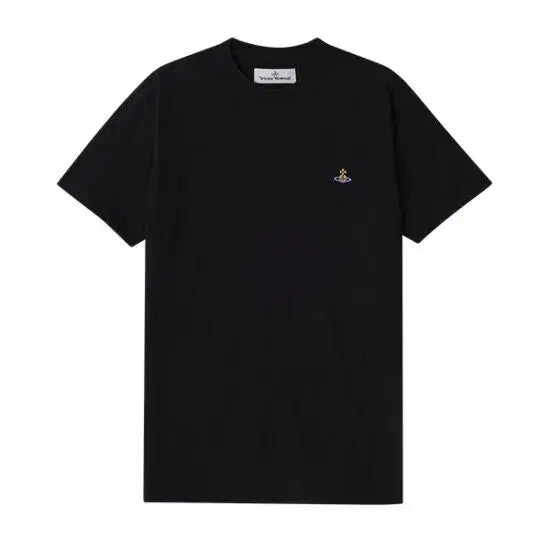 [BUNJANG] Vivienne Westwood Small Logo Round Short Sleeve T-Shirt / 비비안 웨스트우드 스몰로고 라운드 반팔 / 정품