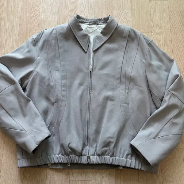 [BUNJANG] Coar Striped Blouson Jacket / 쿠어 블루종 자켓