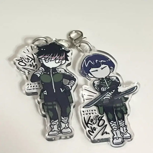 [BUNJANG] Kaiju No. 8 Hoshina & Narumi B-Side Acrylic Keychain / 괴수8호 호시나&나루미 비사이드 아크릴 키링