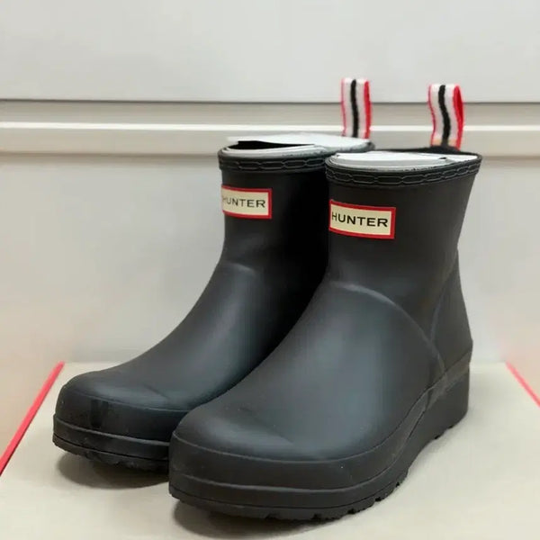 [BUNJANG] Hunter Short Rain Boots Black 235 / 헌터 레인부츠 숏 235