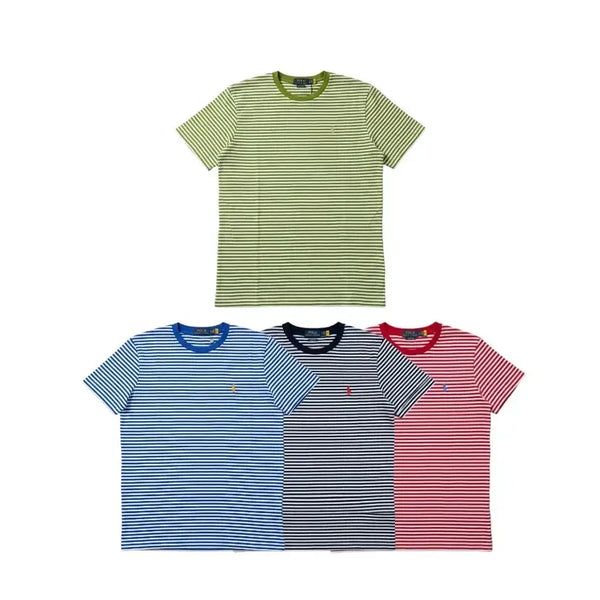 [BUNJANG] Polo Ralph Lauren Striped Short Sleeve T-Shirt / 폴로 스트라이프 반팔 /정품