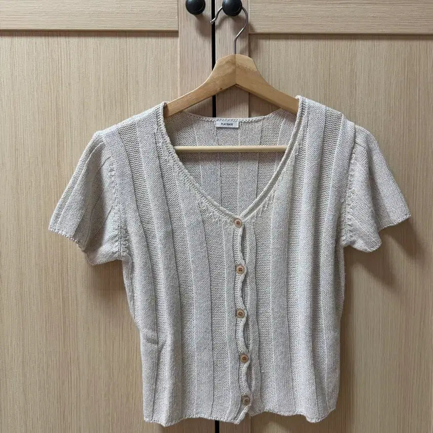 [BUNJANG] Platbase Summer Cardigan Oatmeal / 플랫베이스 platbase 썸머가디건 오트밀