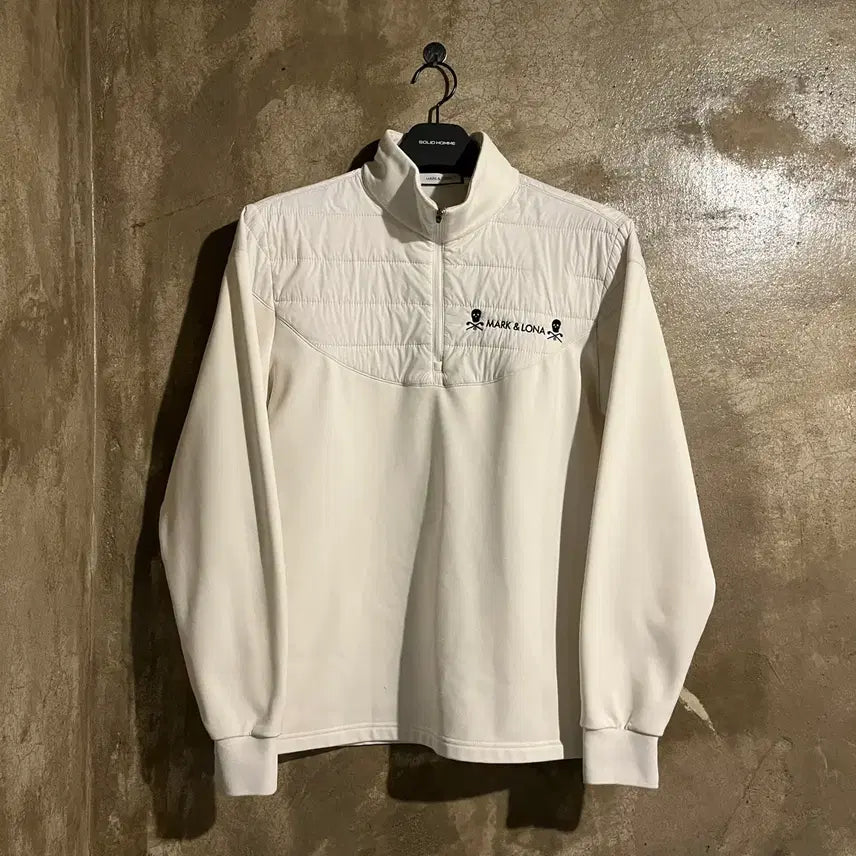 [BUNJANG] Mark &ロナ Half Zip-up Long Sleeve / 마크앤로나 반집업 긴팔