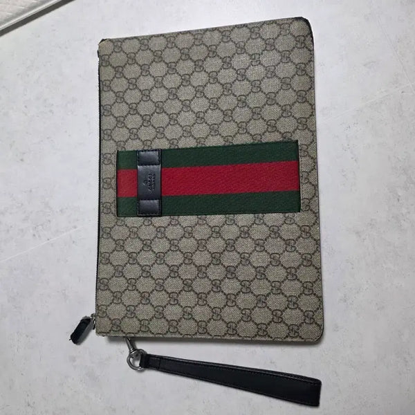 [BUNJANG] Gucci GG Supreme Clutch / 구찌 GG 수프림 클러치