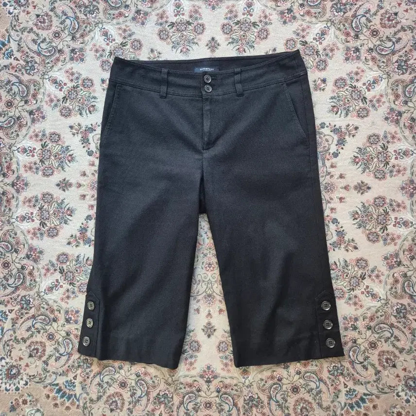 [BUNJANG] Burberry 7/10 Sleeve Cotton Blend Pants / 버버리 7부 팬츠