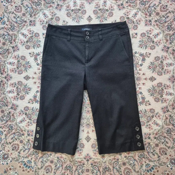 [BUNJANG] Burberry 7/10 Sleeve Cotton Blend Pants / 버버리 7부 팬츠