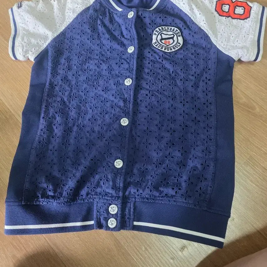 [BUNJANG] PEARLY GATES Short Sleeve Jacket Navy / 파리게이츠 반팔 자켓 네이비