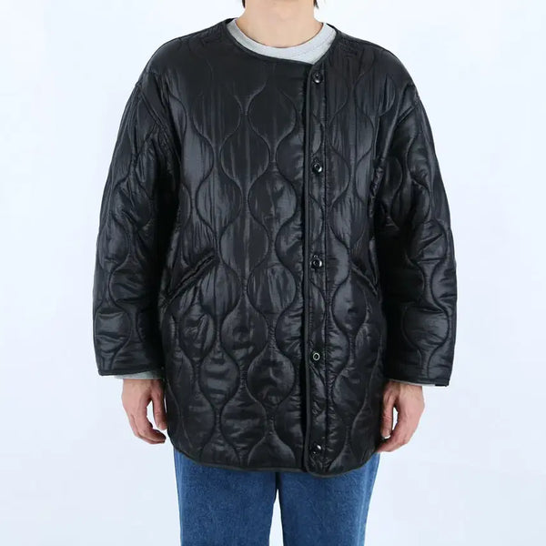 [BUNJANG] ROLF Men's 3oz Quilted Padded Jacket / 롤프 남성 남자 3온스 솜 깔깔이 누빔 패딩점퍼 퀄팅 겨울 아우터 잠바 외투 가디건