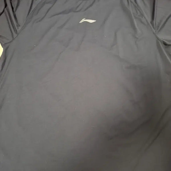 [BUNJANG] Li-Ning Black Short-Sleeve T-Shirt / 리닝 반팔 티셔츠 검정