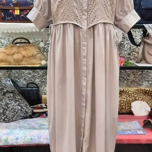 [BUNJANG] AILE DE ANGE Sleeveless Long Dress One Size / AILE DE ANGE 롱원피스(FREE)