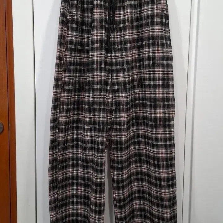 [BUNJANG] Checkered Pattern Pants / 체크 패턴 바지(새상품)