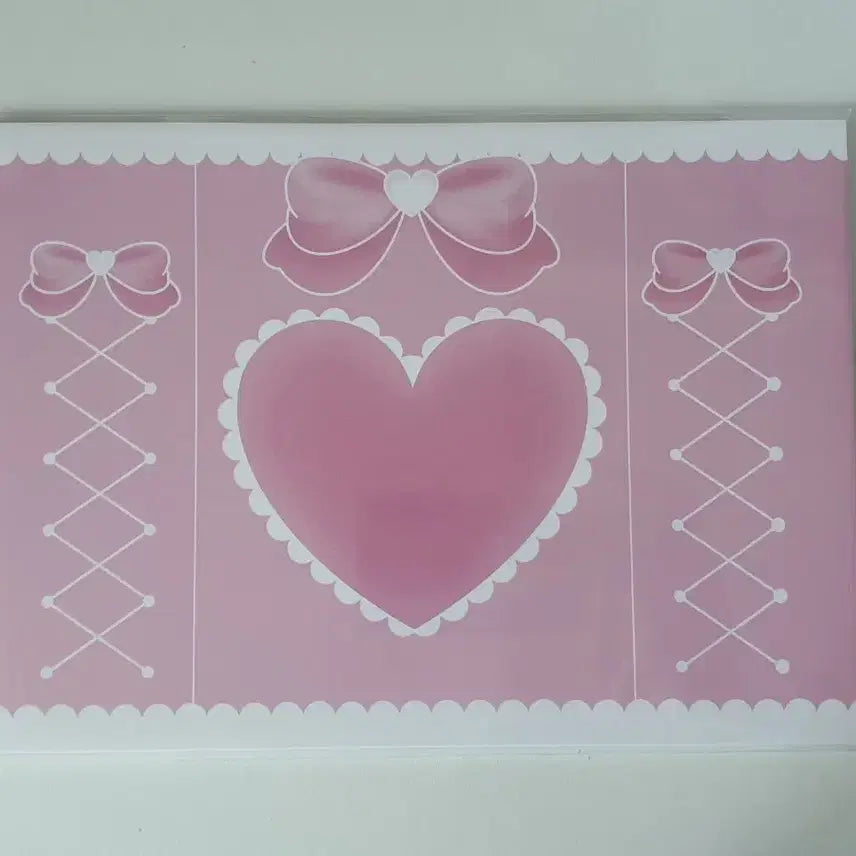 [BUNJANG] Heart Wrapping Paper B5 (50 Sheets) / 창봉투 추천 하트 랩핑지 B5